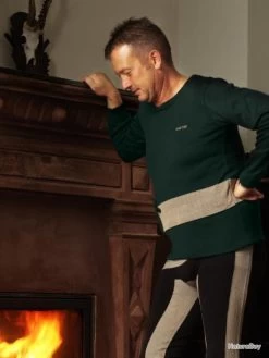 Sous Vetement Chauffant Manche Longue Homme Noir