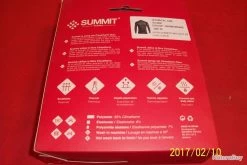 Summit Tee-shirt Kaki , Fermeture Au Cou Zip, Manches Longues