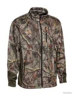 Sweat Shirt Zippé Percussion Forest Evo - Taille S