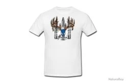 T SHIRT BLANC SUPRA , T:L .Lot De 2.