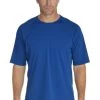 T-Shirt De Bain Manches Courtes Pour Hommes - Royal 40 (M)