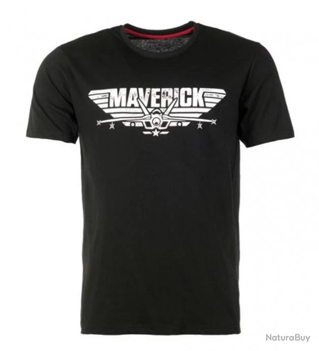 Mil-Tec T-shirt Maverick Noir 1 Mil-Tec T-shirt Maverick Noir