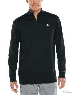 T Shirt Anti UV Pour Homme Performance Agilité Noir Noir