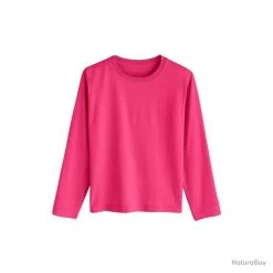 T-shirt De Plage Anti-UV Pour Filles Rose, Coolibar Rose L (10-12yrs)