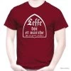FRUIT OF THE LOOM TEE SHIRT Humour - LEFFE TOI ET MARCHE - Alcool Bière Drôle Idée Cadeau Pote Anniversaire Noël