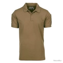 TEE SHIRT / POLO TACTIQUE COYOTE A SECHAGE RAPIDE 101 INC