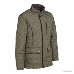 VESTE APRES CHASSE PERCUSSION STALLION KAKI - TAILLE XL