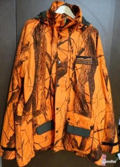 VESTE CAMOSPORT CAMOUFLAGE ORANGE 3XL