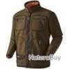 Härkila VESTE KAMKO FLEECE HUNTIG Reversible Marron/vert
