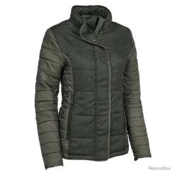 VESTE MATELASSEE LAURA KAKI