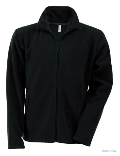 Veste MicroPolaire Zippée FALCO KARIBAN 300 G/m² Noir K911071