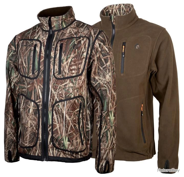 Veste De Chasse Polaire Réversible Somlys 488 1 Veste De Chasse Polaire Réversible Somlys 488
