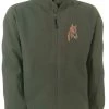B&C Veste Micropolaire Coupe-vent Imperméable Respirante Avec Broderie Tête De Cheval