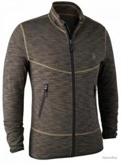 Veste Polaire Marron Norden Deerhunter Marron