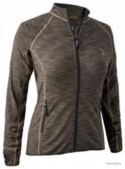 Veste Polaire Marron Lady Deerhunter Marron