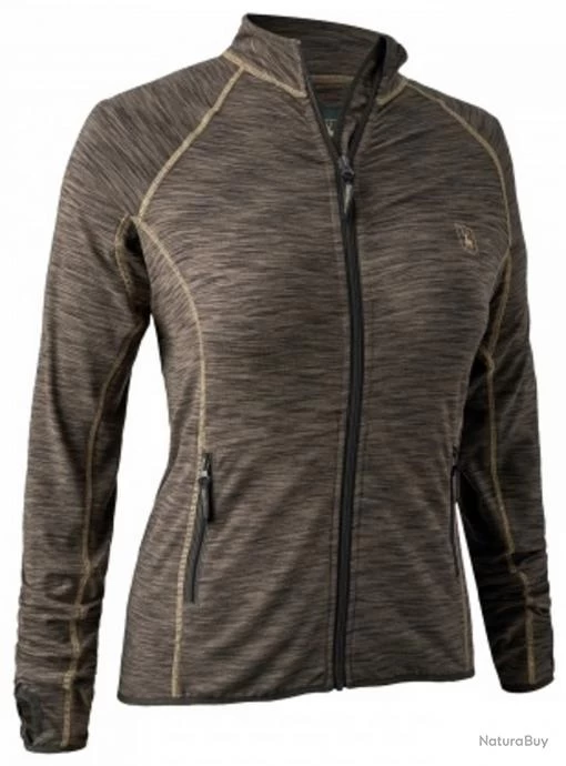 Veste Polaire Marron Lady Deerhunter Marron 1 Veste Polaire Marron Lady Deerhunter Marron