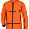 Veste Polaire Réversible Merkel Gear Couleur Antracite Brun Orange.