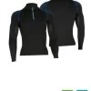 Vêtement Technique Homme Zip Manches Longues 3.0 LENZ Noir