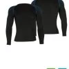 Vêtements Technique Homme Col Rond Manches Longues 3.0 LENZ Noir