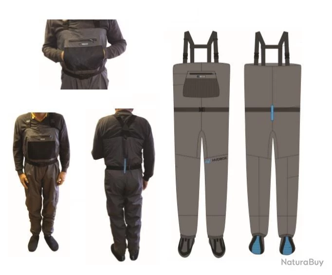 WADERS HYDROX 4 LAYERS EXCLUSIF 2022 L - 43/44 1 WADERS HYDROX 4 LAYERS EXCLUSIF 2022 L - 43/44