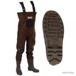 Waders Garbolino Precision Pro - Semelles Crantees 42-43