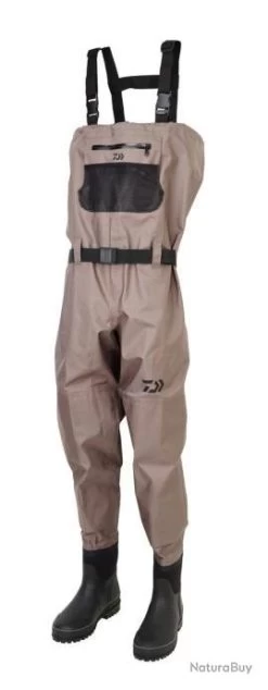 Waders Respirant Daiwa 3 Couches + Bottes 46-47