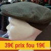 Casquette Carreaux Kaki "made In Fance" BEST QUALITY Taille 57 1968-57