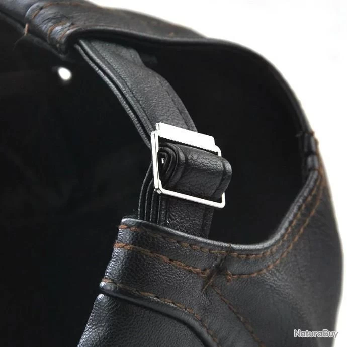 !!!! LIVRAISON OFFERTE !!! Casquette Béret Cuir PU Marron Clair Réf 974 2 !!!! LIVRAISON OFFERTE !!! Casquette Béret Cuir PU Marron Clair Réf 974 – Image 2