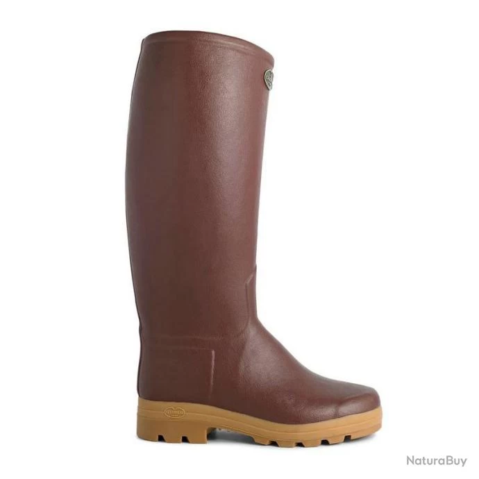 Bottes Saint Hubert Marron Le Chameau Hauteur 42.5cm Largeur 44cm 2 Bottes Saint Hubert Marron Le Chameau Hauteur 42.5cm Largeur 44cm – Image 2