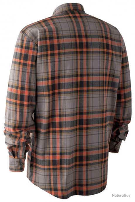 Chemise Marvin Orange à Carreaux Deerhunter Carreaux 47/48 2 Chemise Marvin Orange à Carreaux Deerhunter Carreaux 47/48 – Image 2