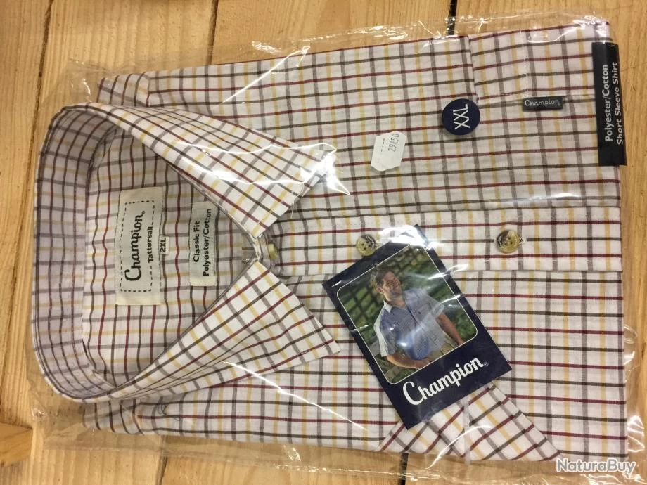 Champion Chemise Manches Courte XXL Rouge 1 Champion Chemise Manches Courte XXL Rouge