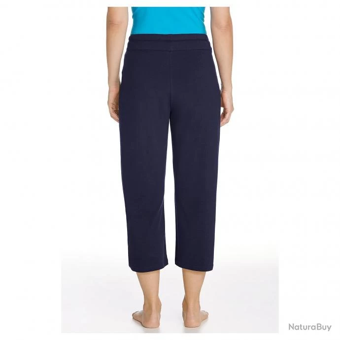 Coolibar Pantalon Anti Uv Pour Femmes Bleu Foncé Bleu 2 Coolibar Pantalon Anti Uv Pour Femmes Bleu Foncé Bleu – Image 2