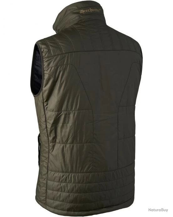 Deerhunter Gilet Chauffant Matelassé Heat Couleur Olive. 2 Deerhunter Gilet Chauffant Matelassé Heat Couleur Olive. – Image 2