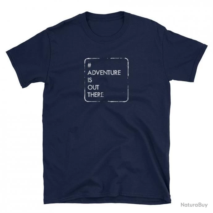 Outpost Adventure Is Out There T Shirt Navy Bleu Roi 2 Outpost Adventure Is Out There T Shirt Navy Bleu Roi – Image 2