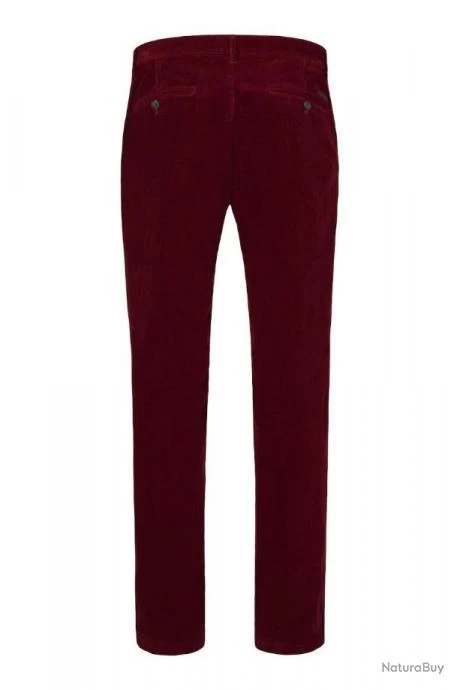 PANTALON SUNWILL VELOURS ROUGE T40 2 PANTALON SUNWILL VELOURS ROUGE T40 – Image 2