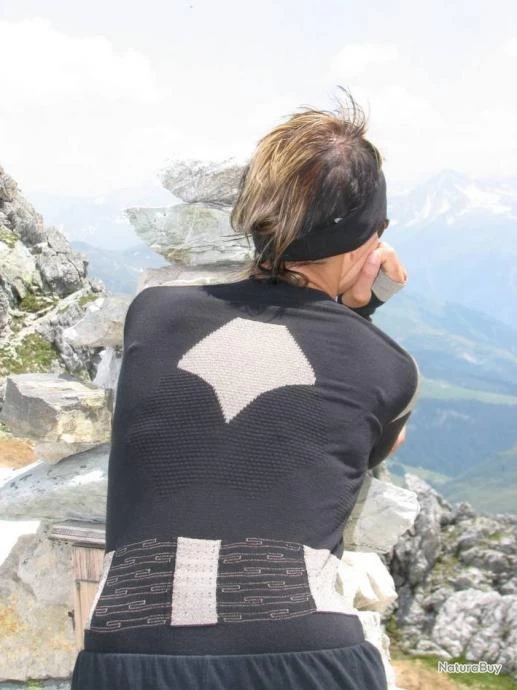 Sous Vetement Chauffant SilverSun Homme Noir 2 Sous Vetement Chauffant SilverSun Homme Noir – Image 2