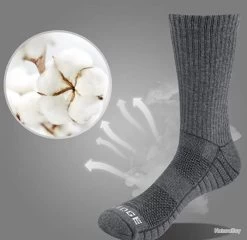 TOP ENCHERE - Chaussettes De Sport Gris - Lot De 3 - Randonnée, Chasse,... - Livraison Rapide -Big Chocolate Outoutd. 00002 TOP ENCHERE Chaussettes de sport gris Lot de 3 Randonnee chasse . Livraison rapide