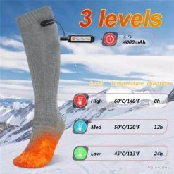 TOP PROMO : CHAUSSETTES CHAUFFANTES RECHARGEABLES HOMME /FEMME -Big Chocolate Outoutd. 00002 TOP PROMO CHAUSSETTES CHAUFFANTES RECHARGEABLES AVEC TELECOMMANDE HOMME FEMME