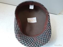AXEL6686 CASQUETTE FAILSWORTH A CARREAUX TAILLE 57 NEUF -Big Chocolate Outoutd. 00003 AXEL6686 CASQUETTE FAILSWORTH A CARREAUX TAILLE 57 NEUF