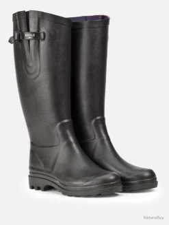 Bottes Aiglentine 2 Femme Marron Aigle -Big Chocolate Outoutd. 00003 Bottes Aiglentine 2 femme marron Aigle 36