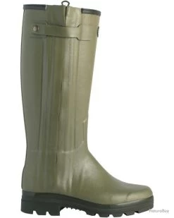 Le Chameau Bottes En Caoutchouc Chasseur Cuir Couleur Olive. 7 Le Chameau Bottes En Caoutchouc Chasseur Cuir Couleur Olive. -Big Chocolate Outoutd. 00003 Bottes en caoutchouc Chasseur Cuir Couleur Olive Taille 41