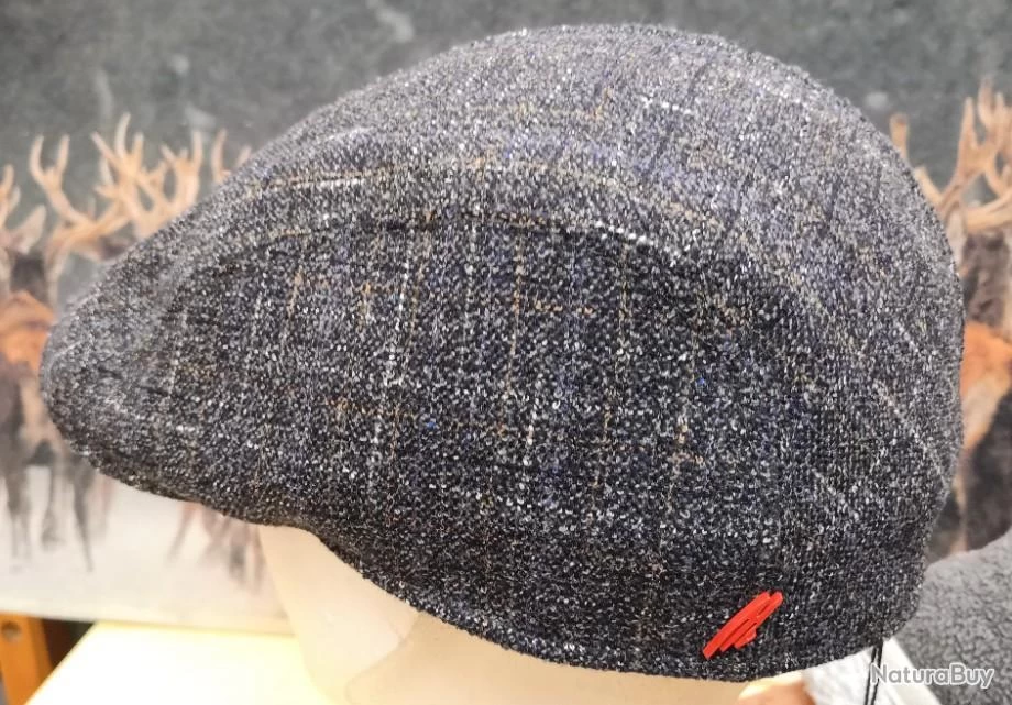 CASQUETTE "MARONE ITALIE" BOMBÉE BLEUE T 60 BT773-60 3 CASQUETTE "MARONE ITALIE" BOMBÉE BLEUE T 60 BT773-60 – Image 3