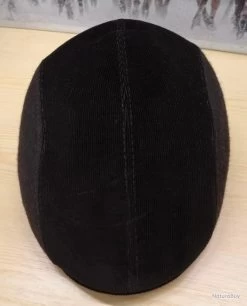 CASQUETTE "MARONE ITALIE" BOMBÉE VELOUR MARRON PATCHWORK 59 BT813-59 6 CASQUETTE "MARONE ITALIE" BOMBÉE VELOUR MARRON PATCHWORK 59 BT813-59 -Big Chocolate Outoutd. 00003 CASQUETTE MARONE ITALIE BOMBEE VELOUR MARRON PATCHWORK 59 BT813 59