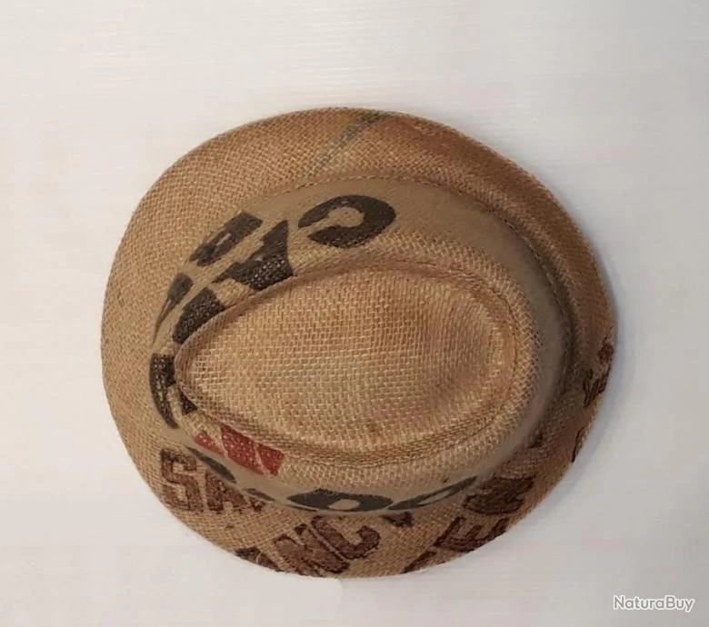 CHAPEAU TOILE DE JUTE T57 3 CHAPEAU TOILE DE JUTE T57 – Image 3