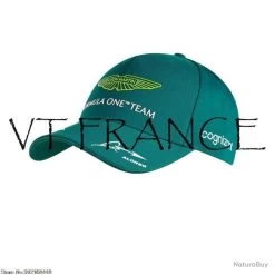 Casquette ASTON MARTIN F1 2023 Alonso & Stroll, Couleur: Vert 14 -Big Chocolate Outoutd. 00003 Casquette ASTON MARTIN F1 2023 Alonso Stroll Couleur Vert 14
