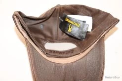 Casquette BROWNING Et Tissu Sergé Suédé Marron Neuve Taille Unique Sous Emballage -Big Chocolate Outoutd. 00003 Casquette BROWNING et tissu serge suede marron neuve taille unique sous emballage