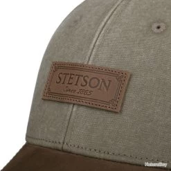 Stetson Casquette Steson Baseball Olive Coton TU 7 Stetson Casquette Steson Baseball Olive Coton TU -Big Chocolate Outoutd. 00003 Casquette Steson Baseball Olive coton TU