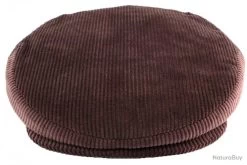 Casquette Velours Marron Creation Francaise Marron -Big Chocolate Outoutd. 00003 Casquette Velours marron Creation Francaise 57 Marron