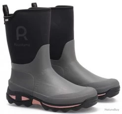 Demi Botte Clean Garden Gris Rouchette -Big Chocolate Outoutd. 00003 Demi botte Clean Garden Gris Rouchette 37