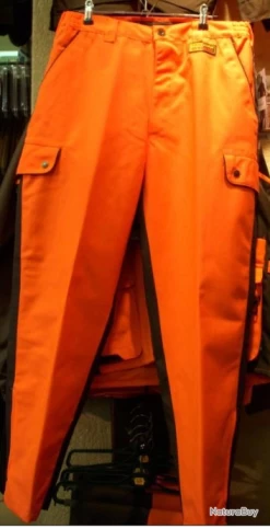 FUSEAU TRAQUE ORANGE/VERT 50 1077-50 -Big Chocolate Outoutd. 00003 FUSEAU TRAQUE ORANGE VERT 50 1077 50